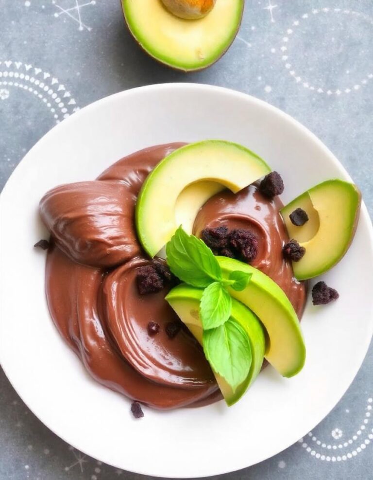 Decadent Dark Chocolate Avocado Mousse