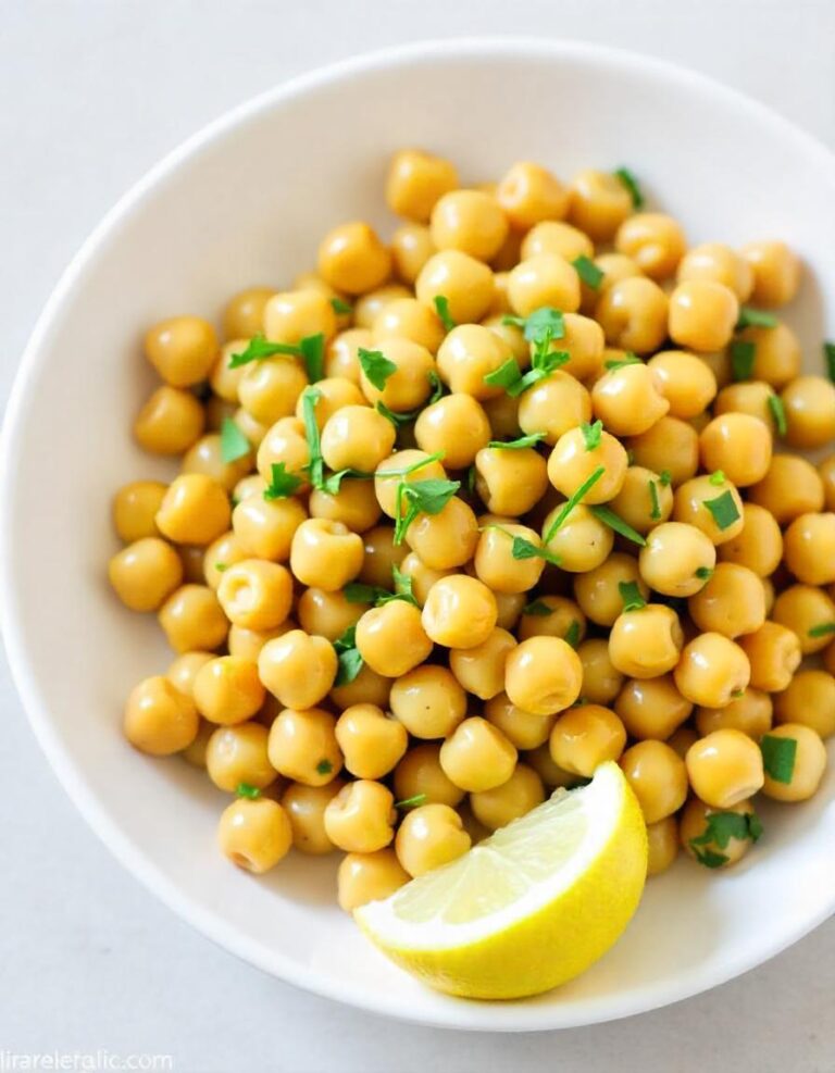 Zesty Lemon-Garlic Chickpea Salad